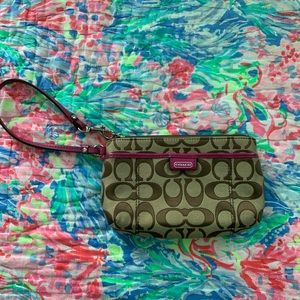 Coach Wristlet